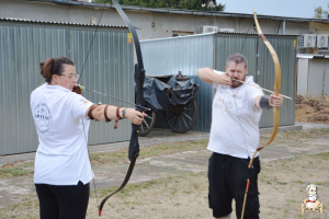 Íjászat a kastélyban