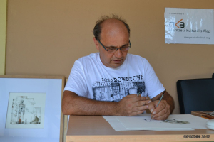 Elkezdte munkáját a művésztelep 2014. augusztus 18