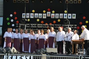 A Berényi Népdalkör a Berényi Napokon 2018.augusztus 19