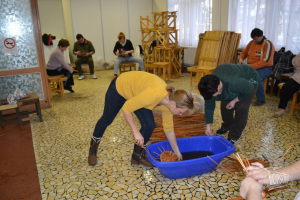 A kosárfonó képzés foglalkozása, 2019. február 2. 