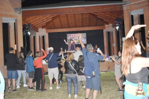 Utcabál a mezőberényi ligetben